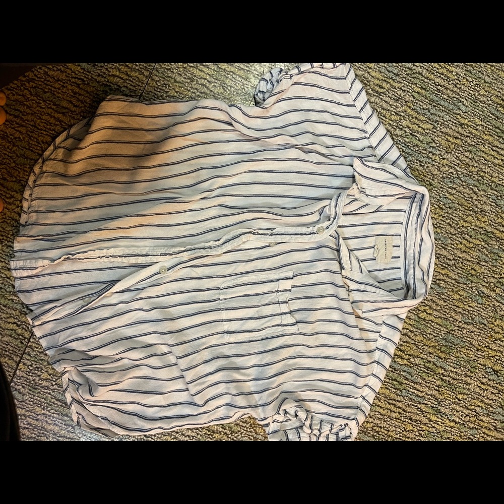 American eagle girls button up.